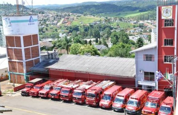 bombeiros voluntarios cacador sc